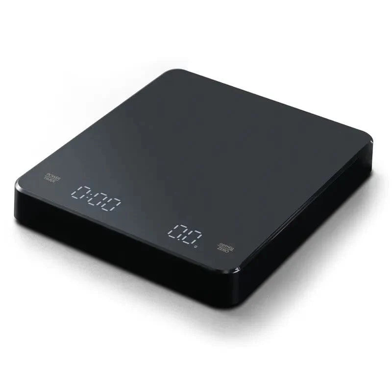 Digital kaffevægt med timer LED-display USB Espresso 3kg Max.vægt 0.1g Nøjagtighed i Oz/ml/g KINA / 3Kg / sort