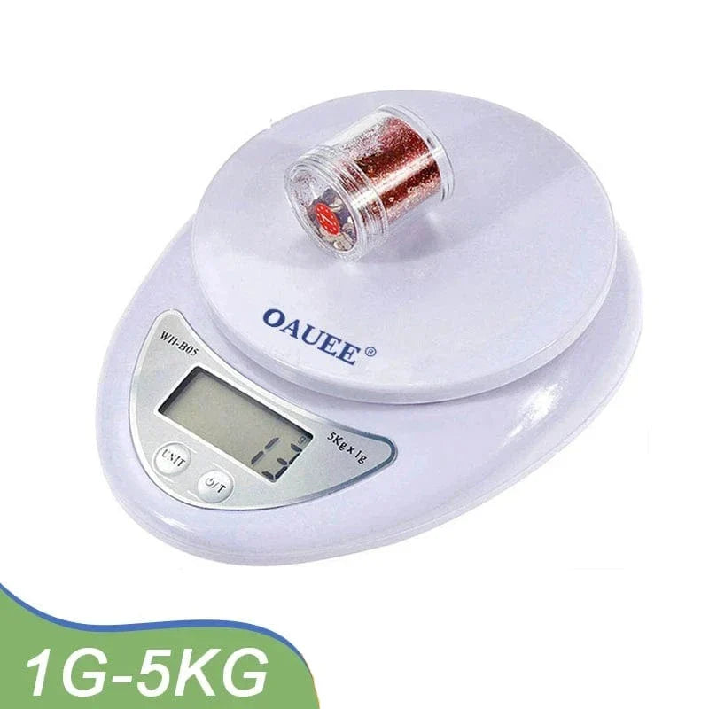 5kg/1g LED digital køkkenvægt 1g-5kg