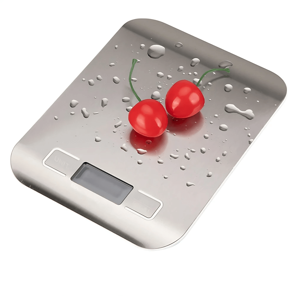 Digital køkkenvægt i rustfrit stål 5kg/10kg