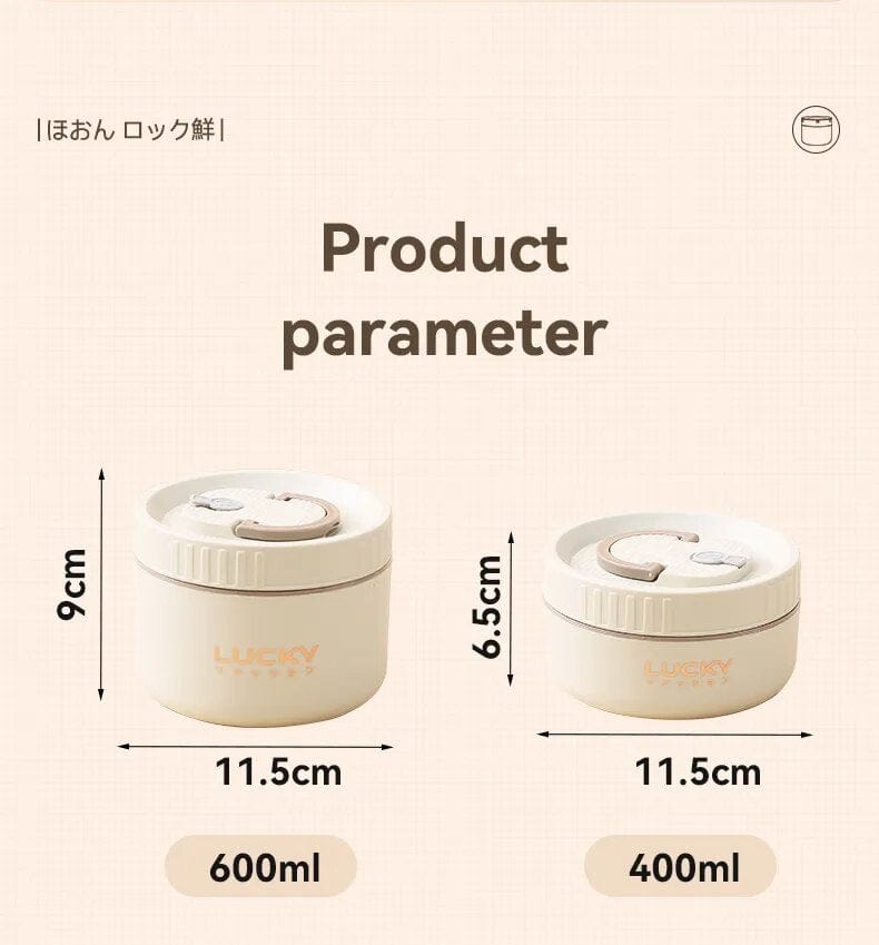 Japanske Bentos "Lucky" med bæretaske