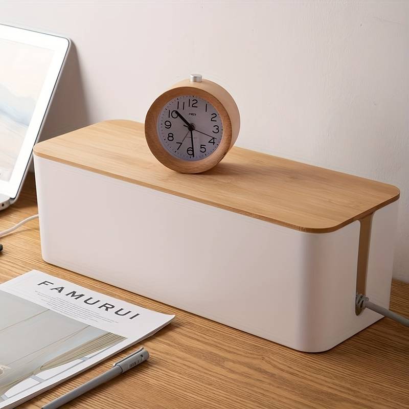 Opbevaringsboks til kabler og ledninger