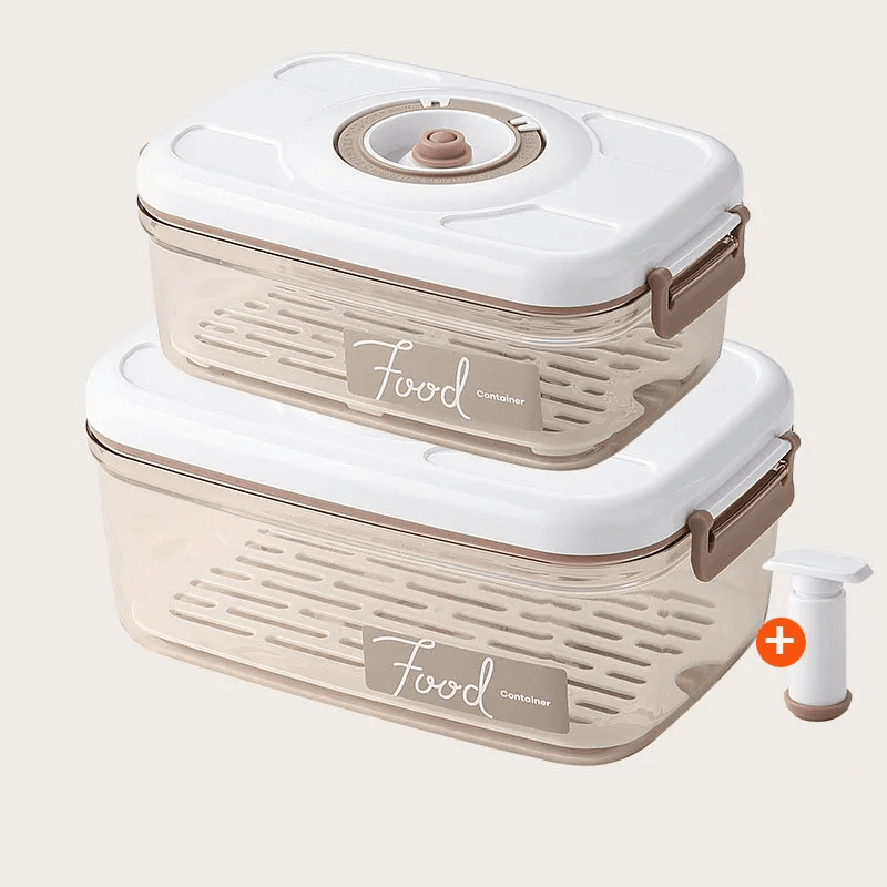 Vakuumkonserveringsdåser Pakke med 2 L-dåser