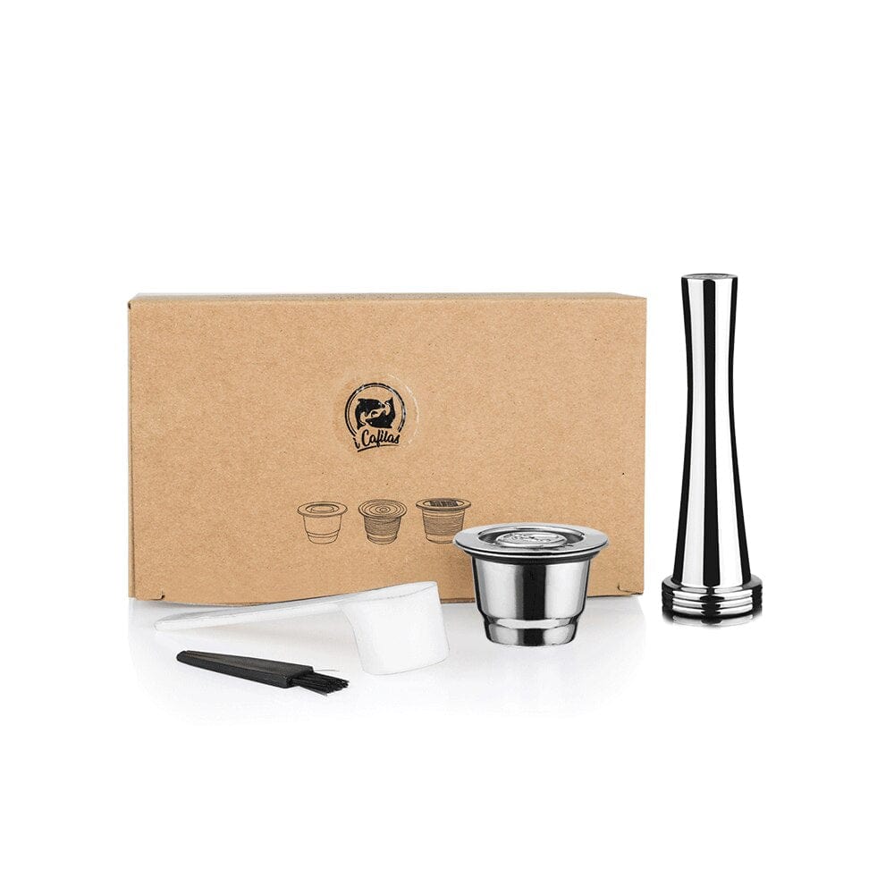 Nespresso genanvendelig kapsel 1 kapsel + 1 tamper