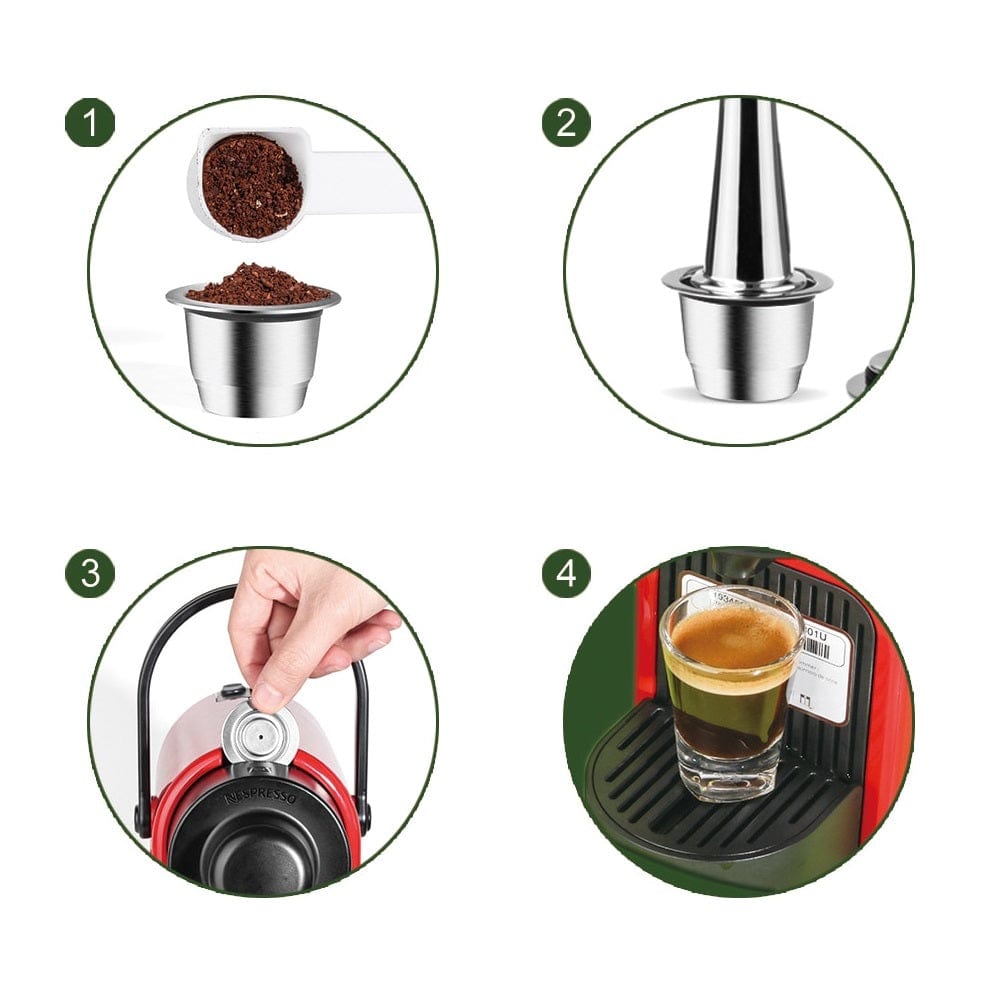 Genanvendelig Nespresso-kapsel