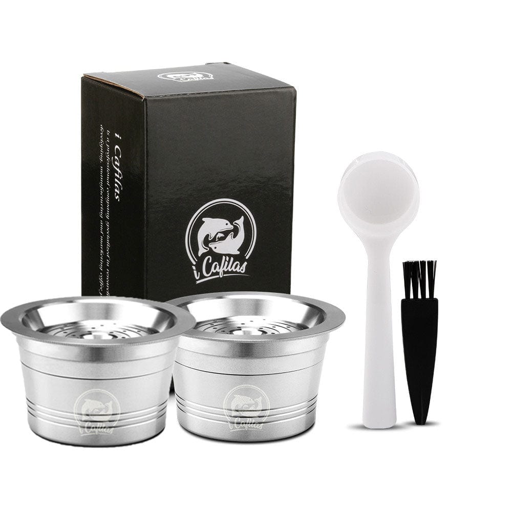 Genanvendelige kapsler til Caffitaly, Cafissimo og Tchibo 2 Capsules