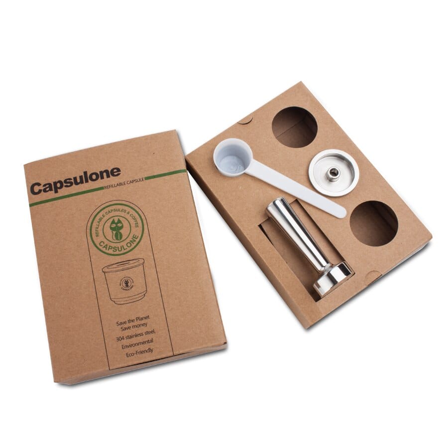 Genanvendelige kapsler til Illy 1 kapsel + 1 kop