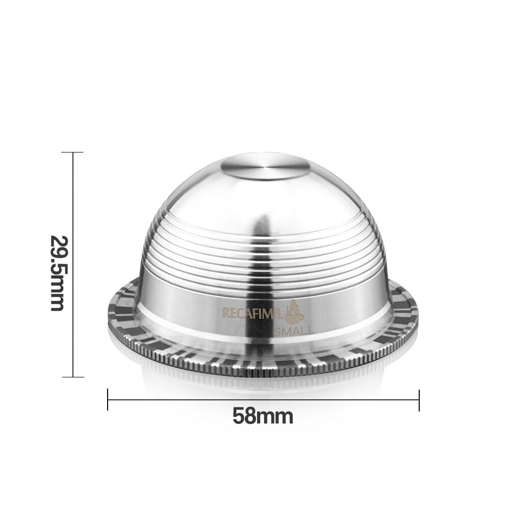 Genanvendelige kapsler til Vertuo og Delonghi