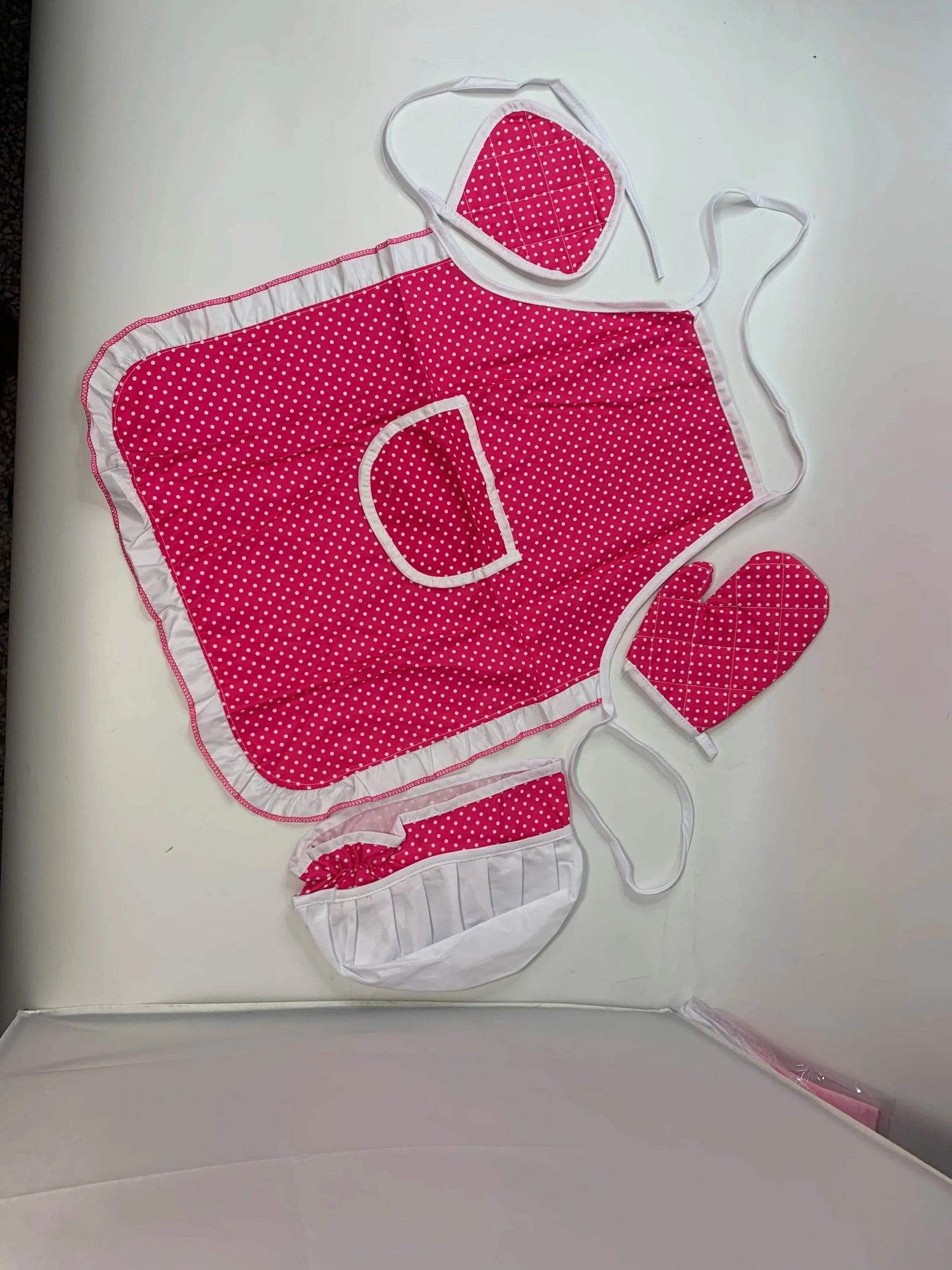 Kokkedragt Børnerollespil Køkken Bageforklæde Legetøj Kokkedragt