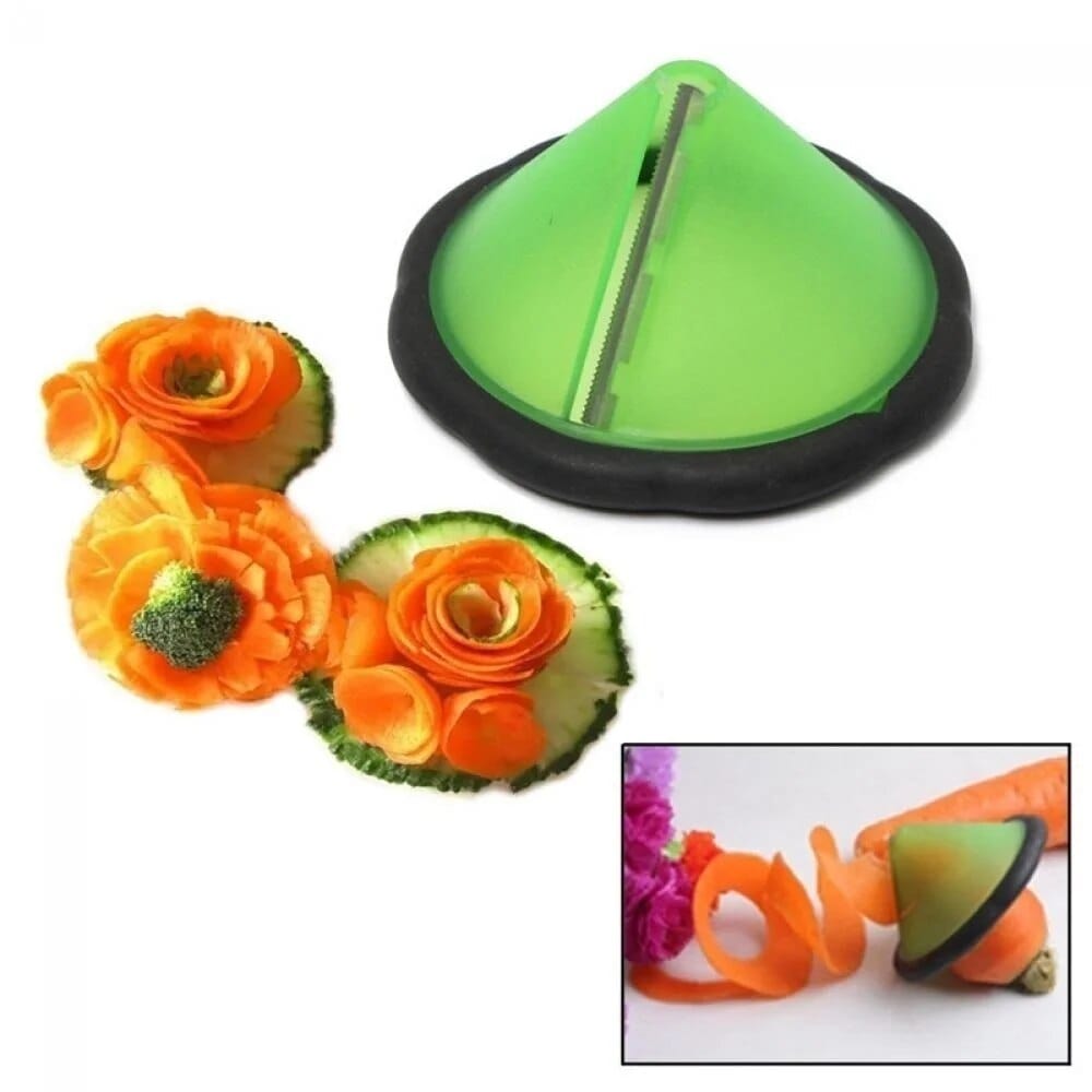 Spiralformet grøntsagssnitter