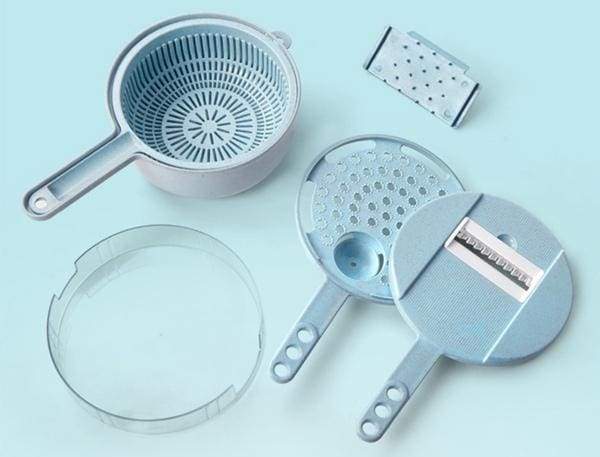 9-i-1 multifunktionel grøntsagssnitter