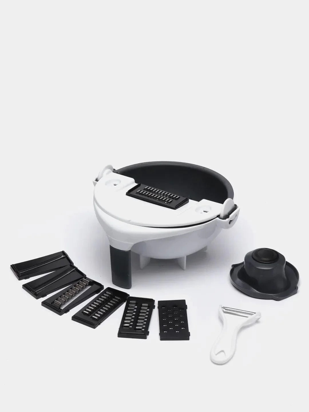 9-i-1 multifunktionel roterende grøntsagsskærer