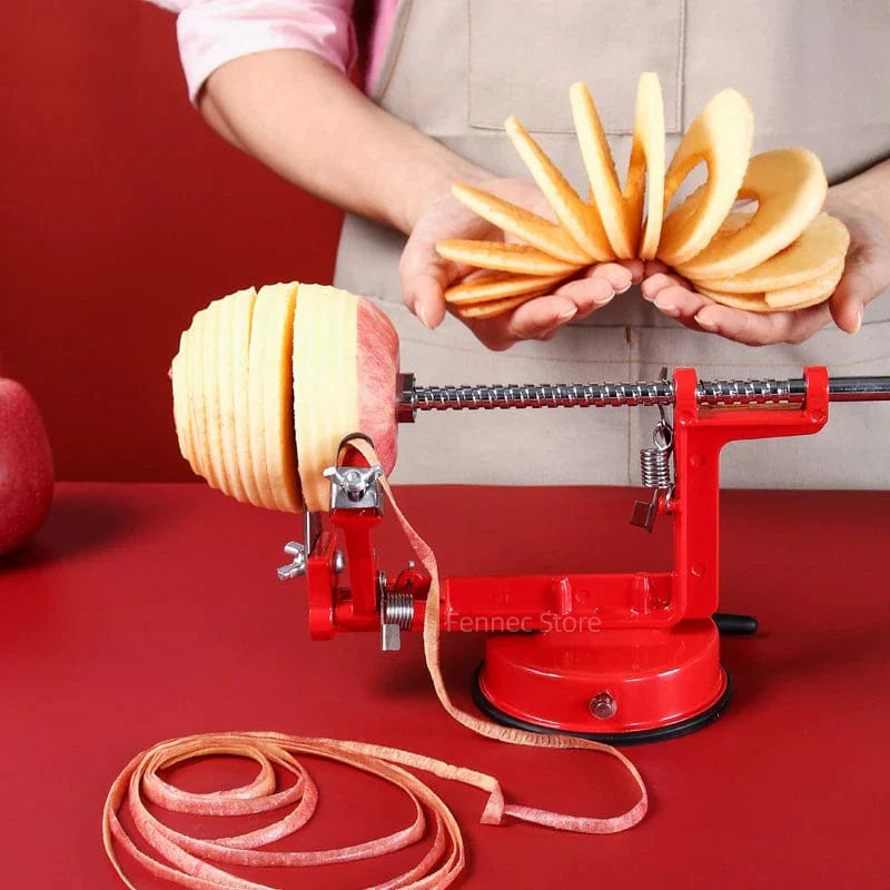 Spiralskærer til æbler