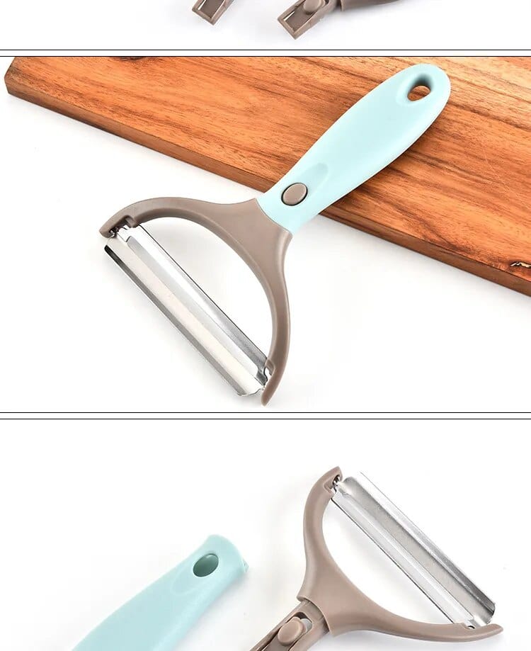 Sæt med tre skrællere