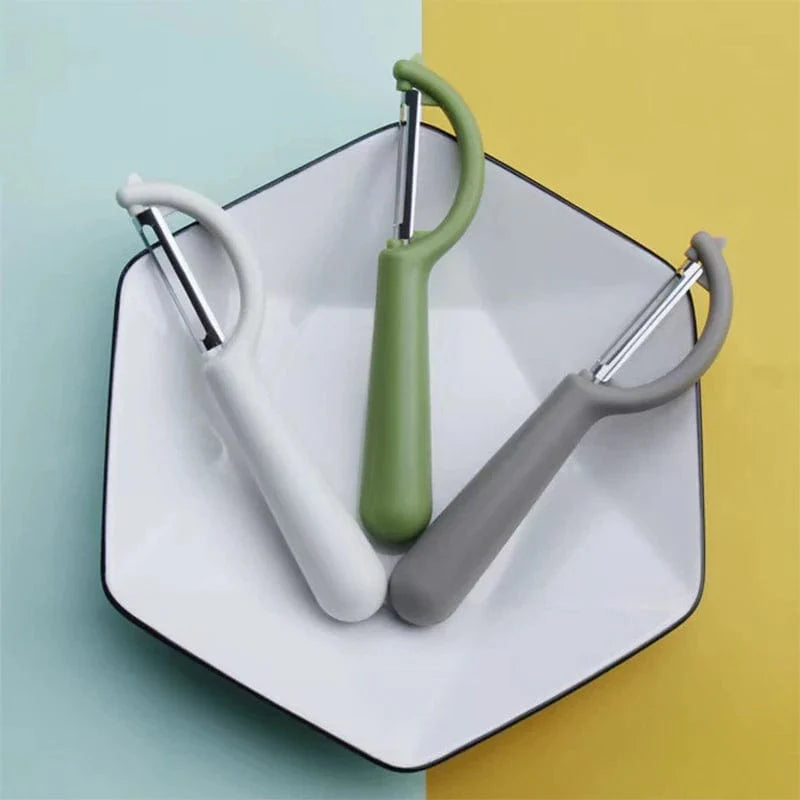 Multifunktionsskræller i rustfrit stål til frugt og grønt