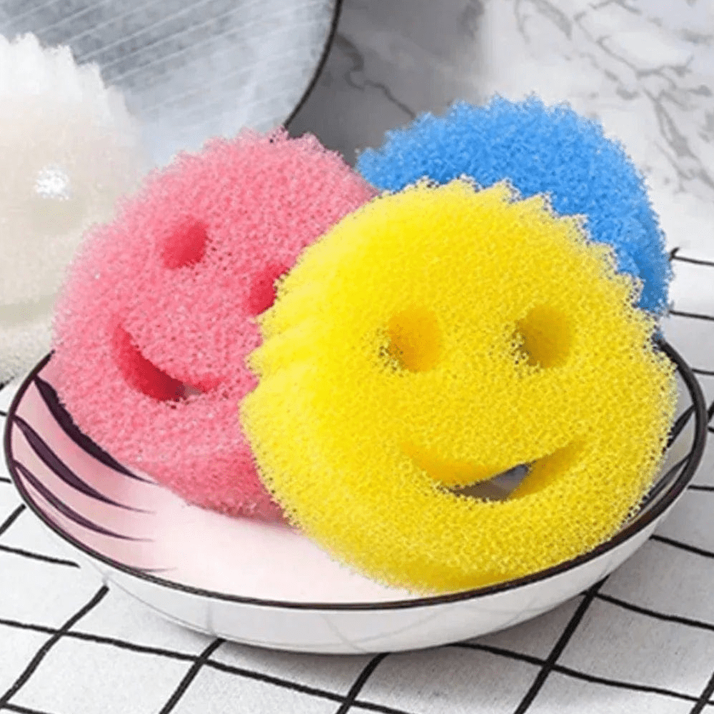 Miracle køkken-/badeværelseshåndklæder (sæt med 3) Blå - Pink - Gul