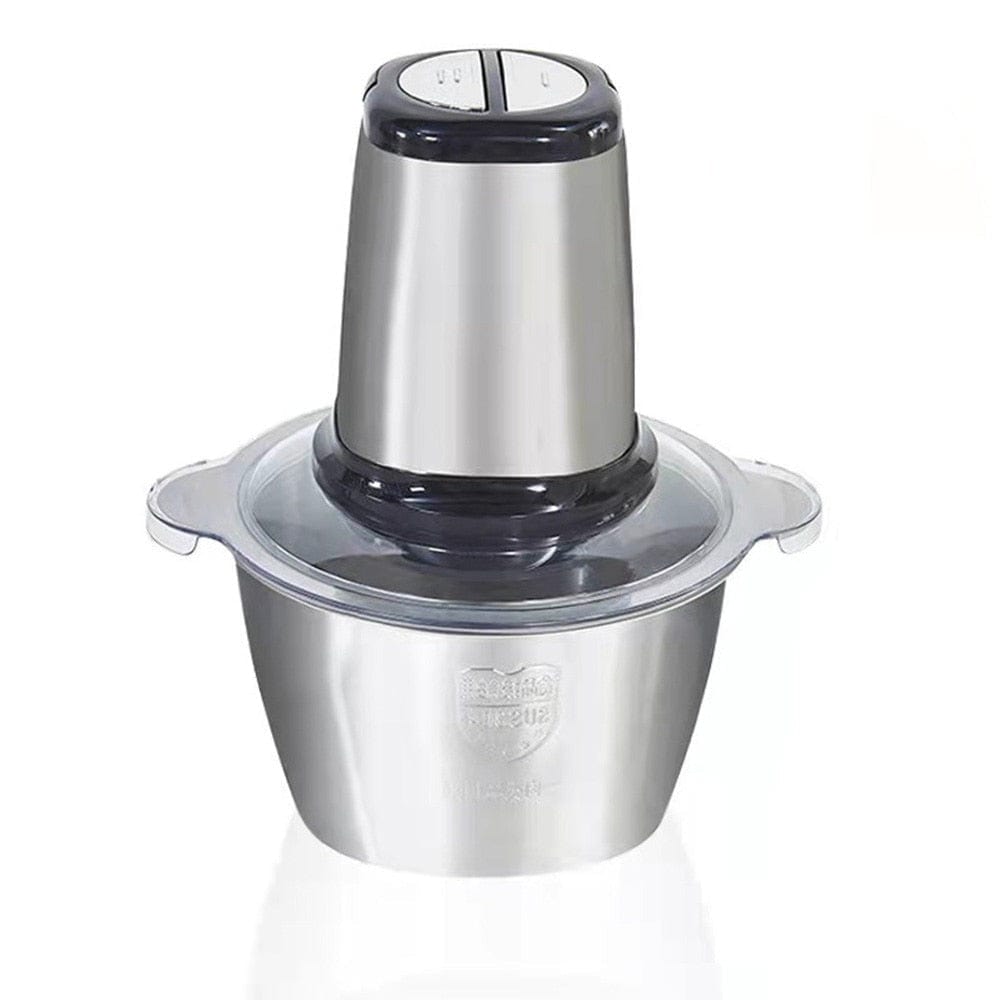 Alsidig elektrisk kødhakker med 2 hastigheder