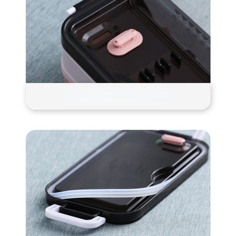 Vandtæt madkasse med bestik