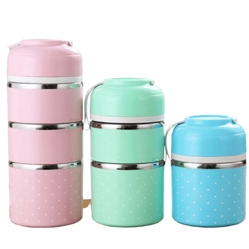 Madkasse med flere rum