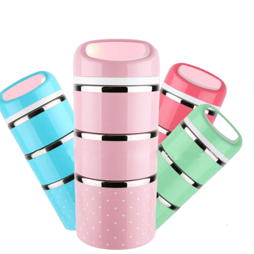 Madkasse med flere rum