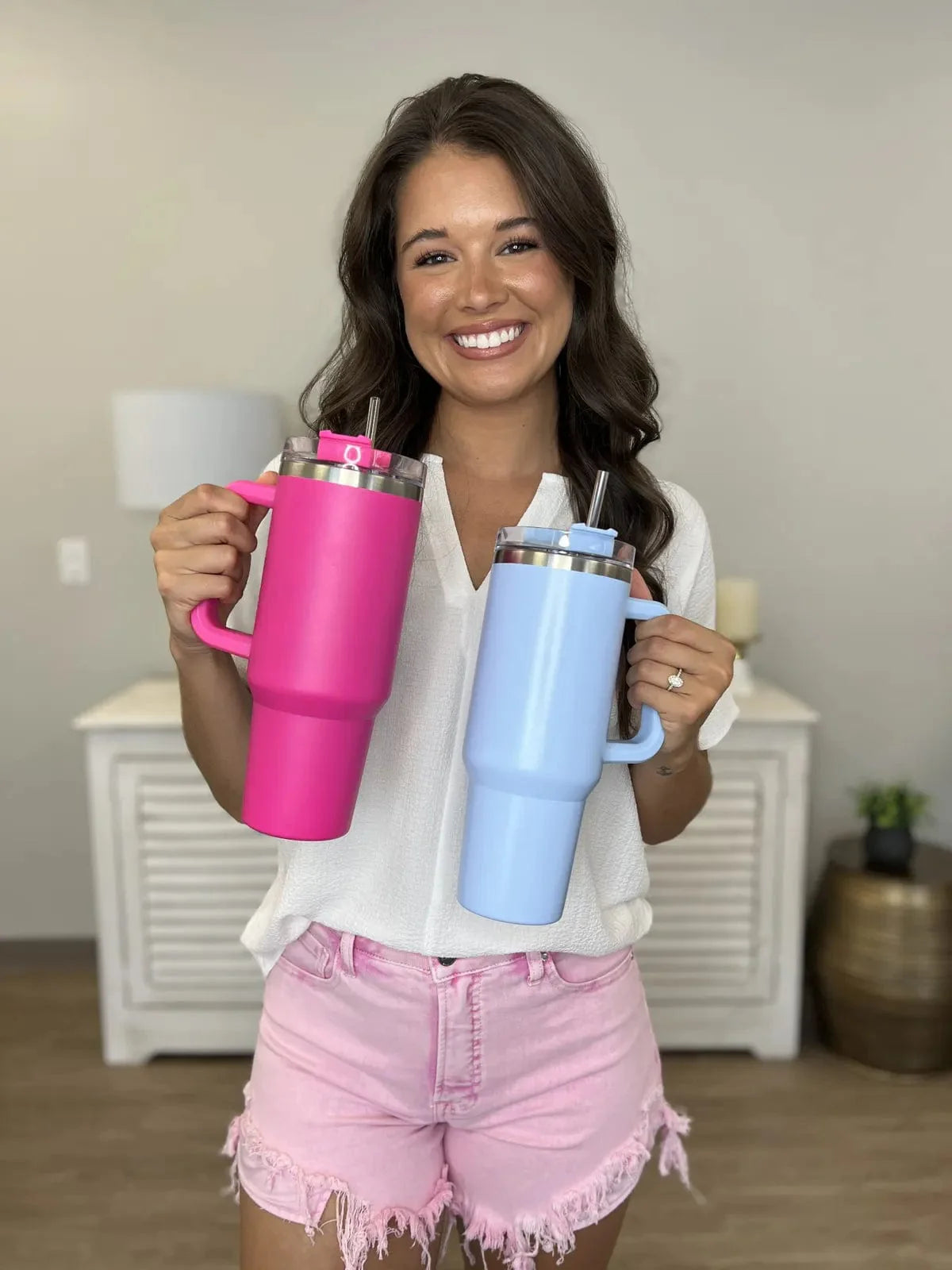 Mega Smart Isoleret Flaske - Pastel Pink Pastel Pink