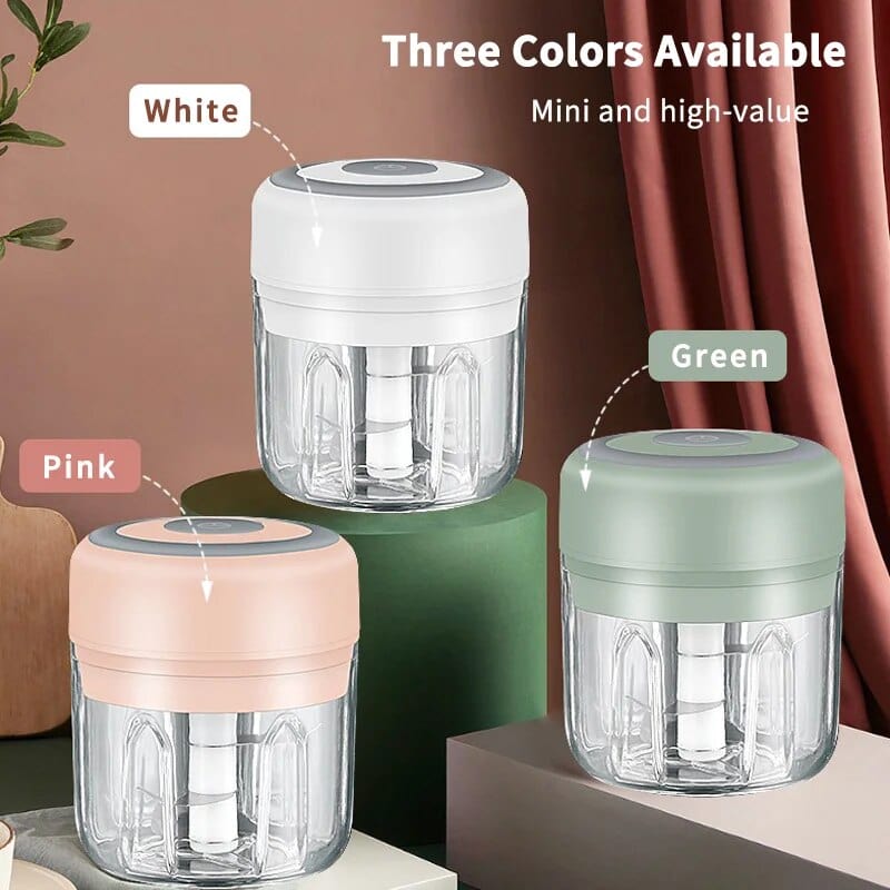 Alsidig elektrisk minihakker