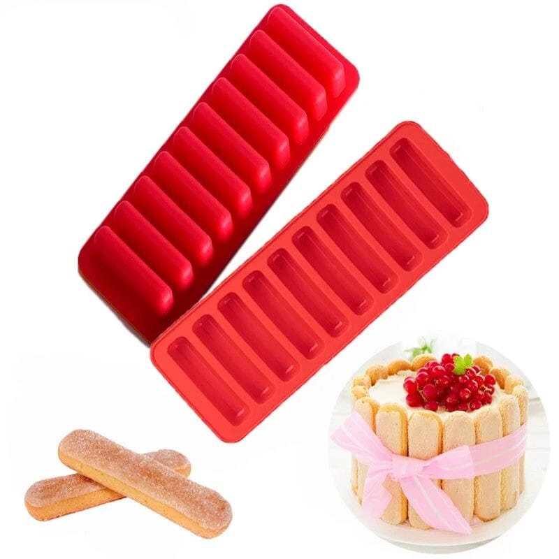 Boudoirs rød kageform