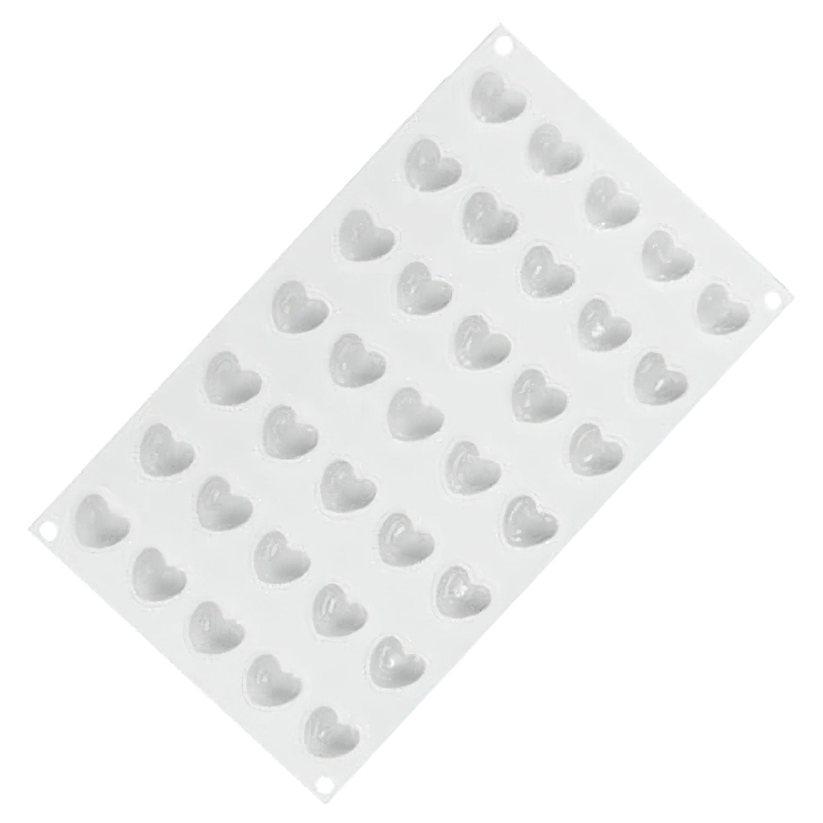 Kageform med hjerter