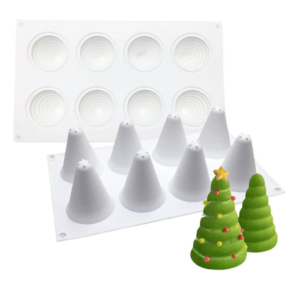 3D Fir Tree kageform