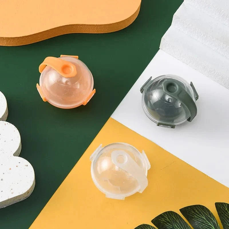 Rund isform til kolde drikke - sæt med 3 stk.