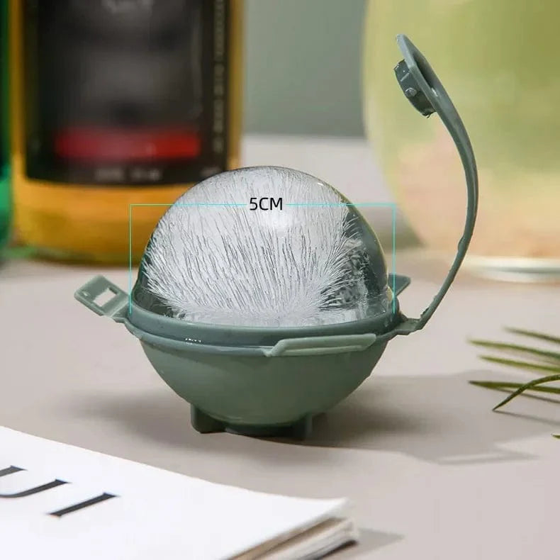 Rund isform til kolde drikke - sæt med 3 stk.