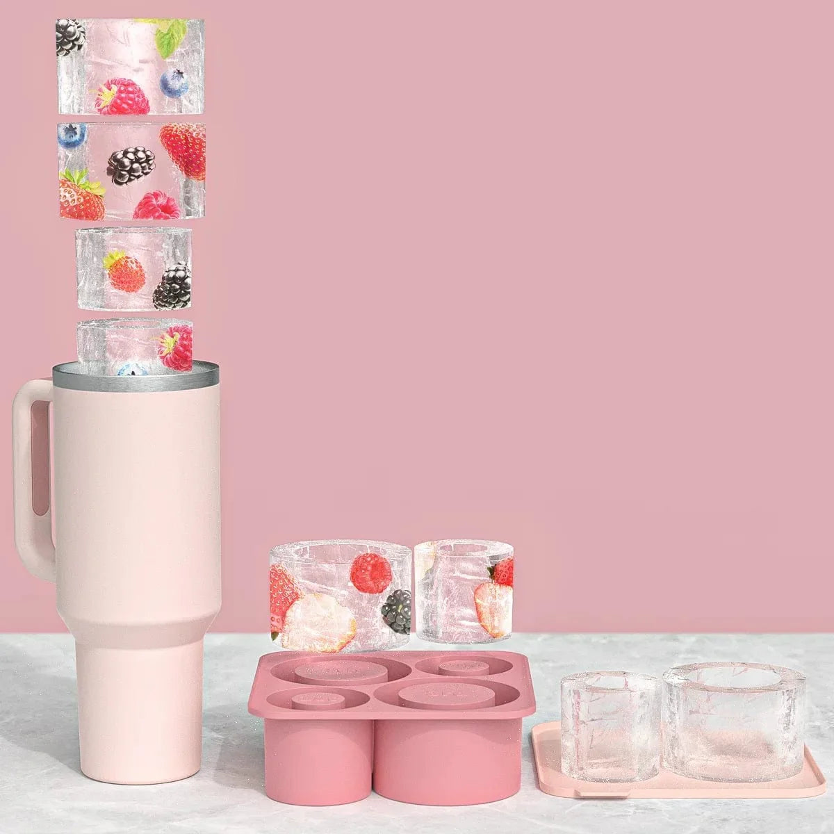 Cylindrisk isterningeform til den isotermiske Mega-Gourd