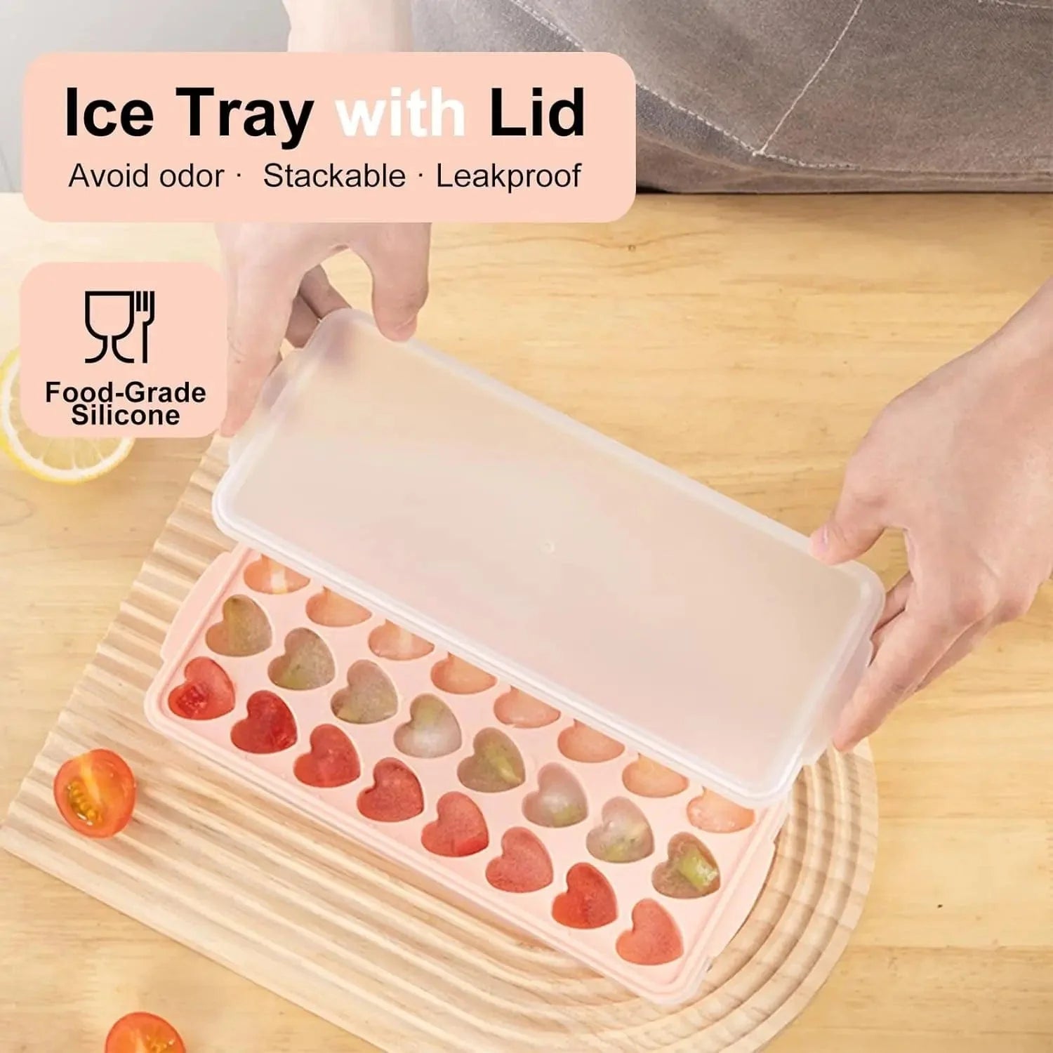 Hjerteformet isterningeform