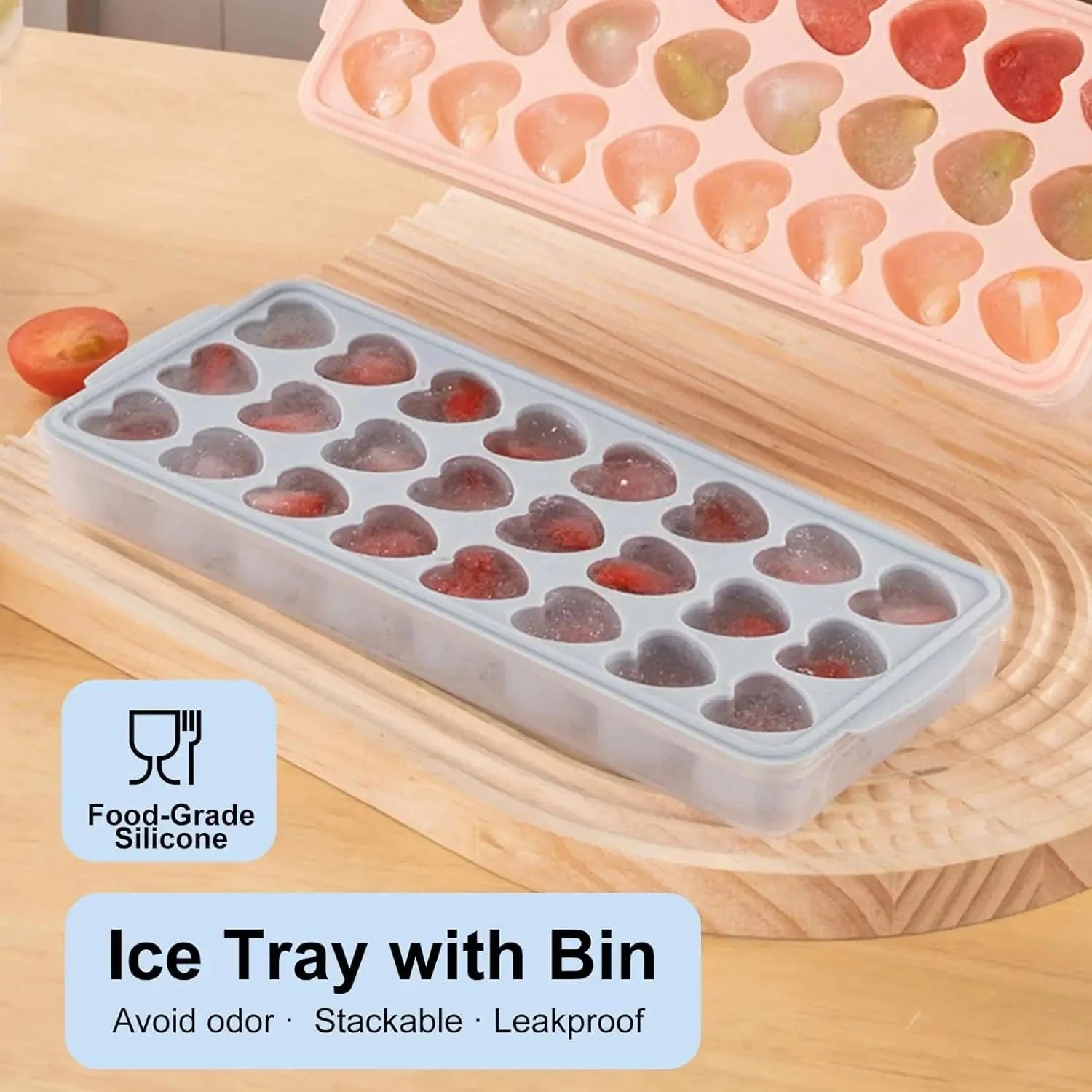 Hjerteformet isterningeform