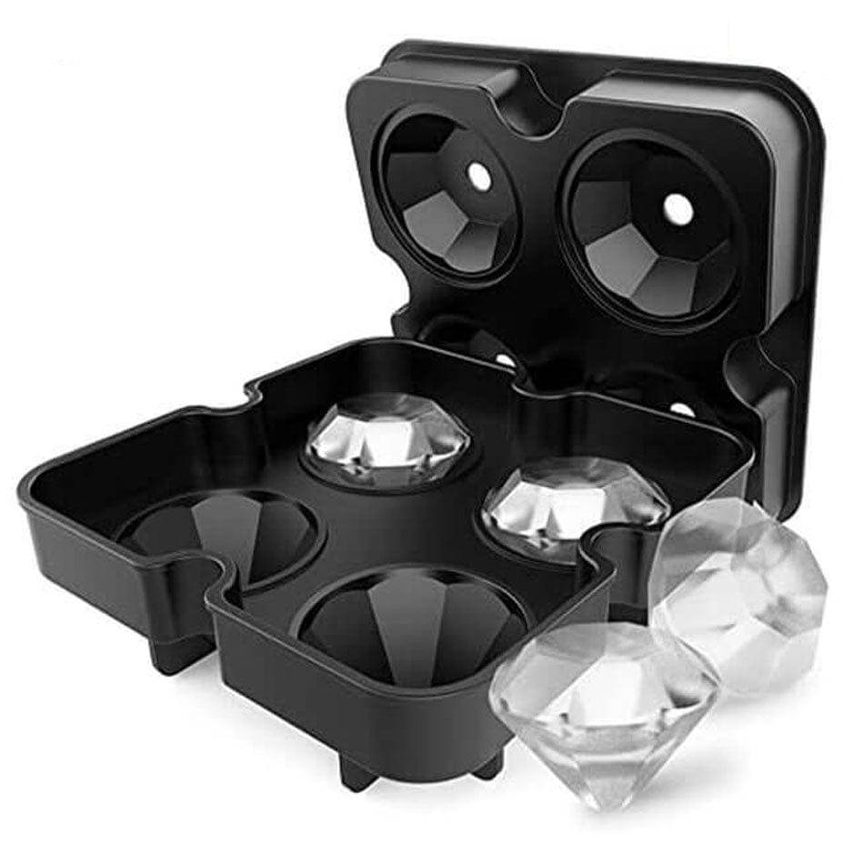 Multiform isterningeform - diamant, kugle, diamantkugle med haglgevær