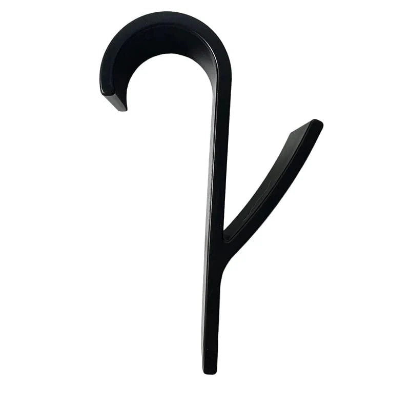 Hvid gennemsigtig radiatorholder til badeværelset - Frakkekrog Miljøvenlig Sort 1 stk.