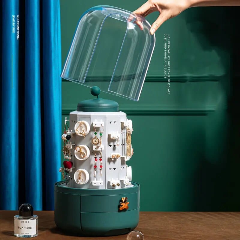 Roterende smykkeholder