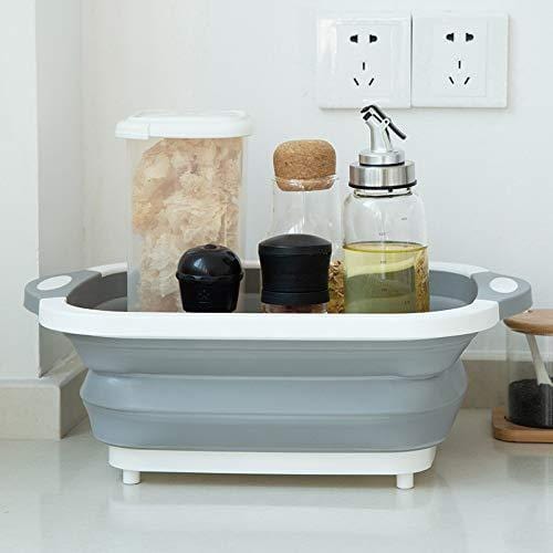 2-i-1 skærebræt og grøntsagsskuffe