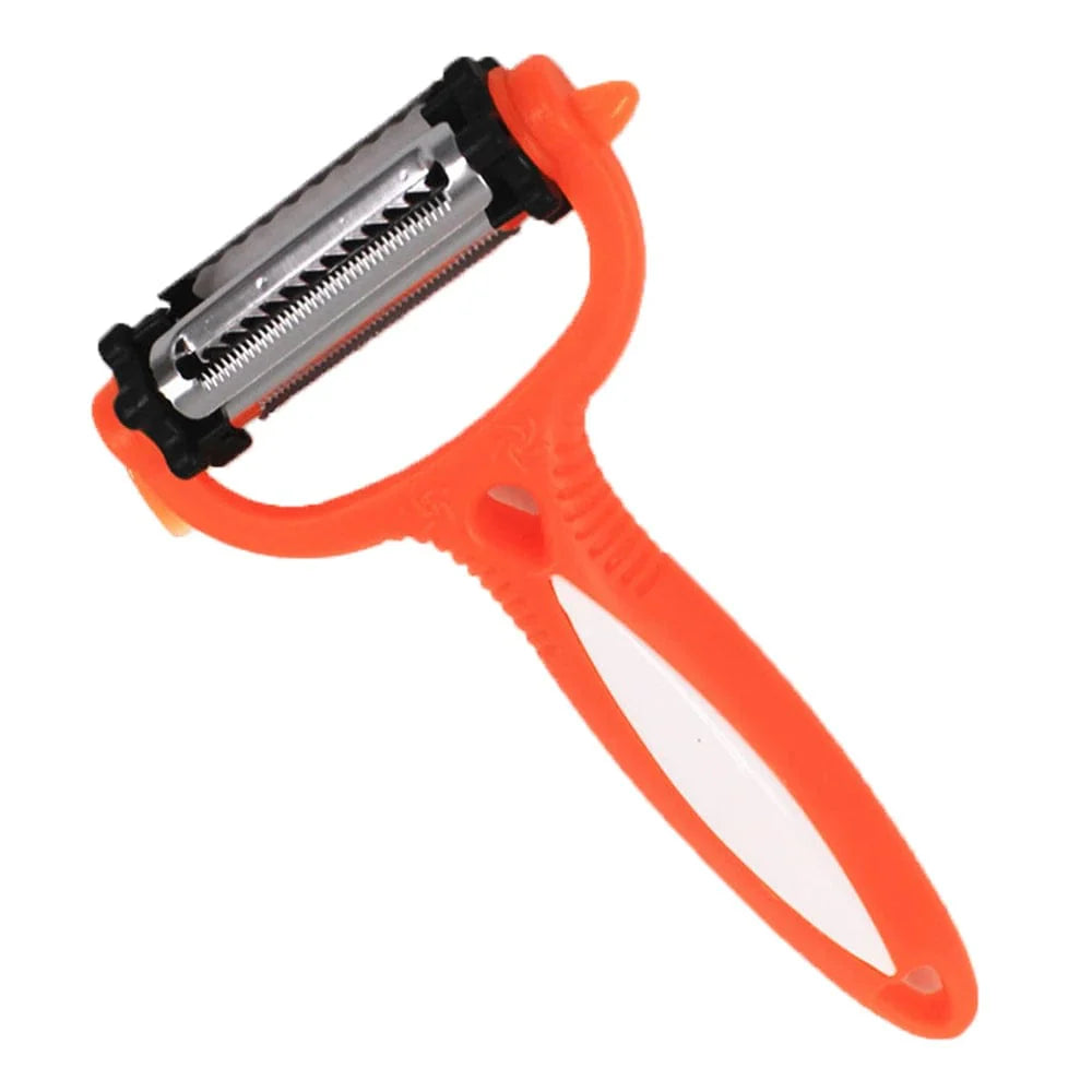 3-bladet roterende grøntsagsrivejern i 1