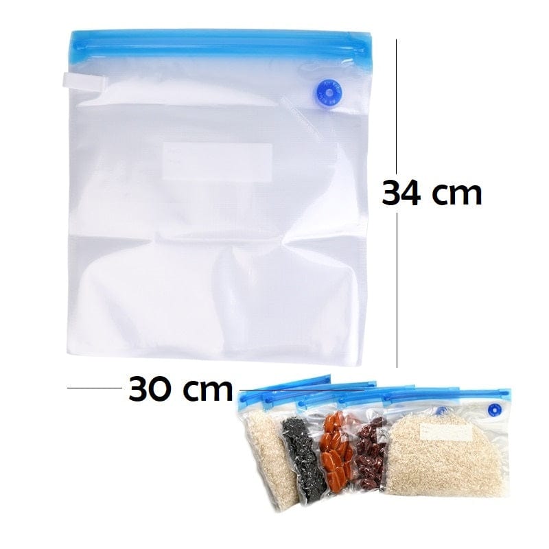 Vakuum-fryseposer store / 10