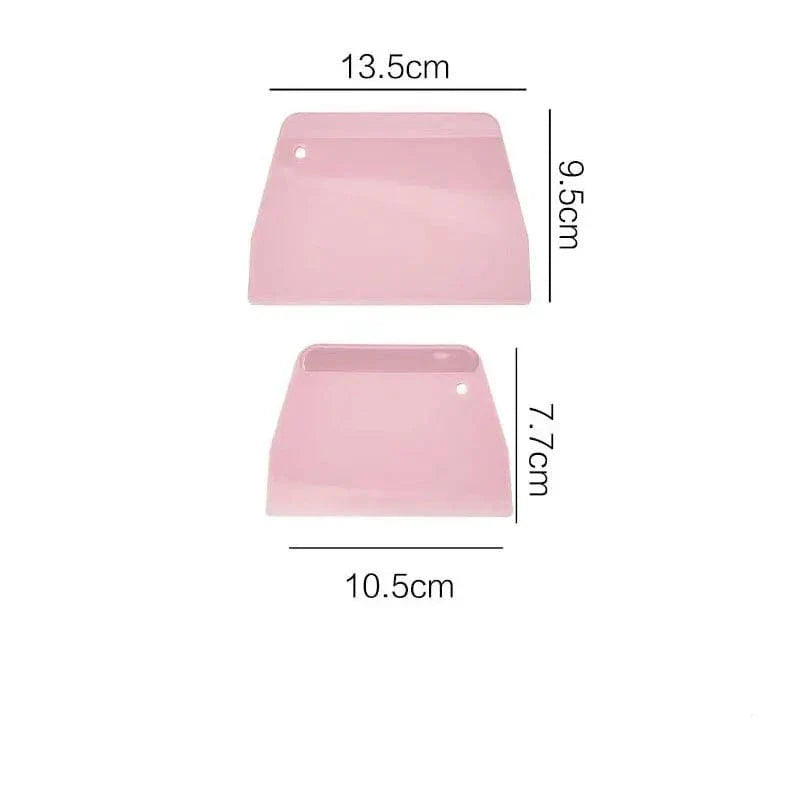 Kagespade af plast - sæt med 2 - bageredskaber til hjemmebrug