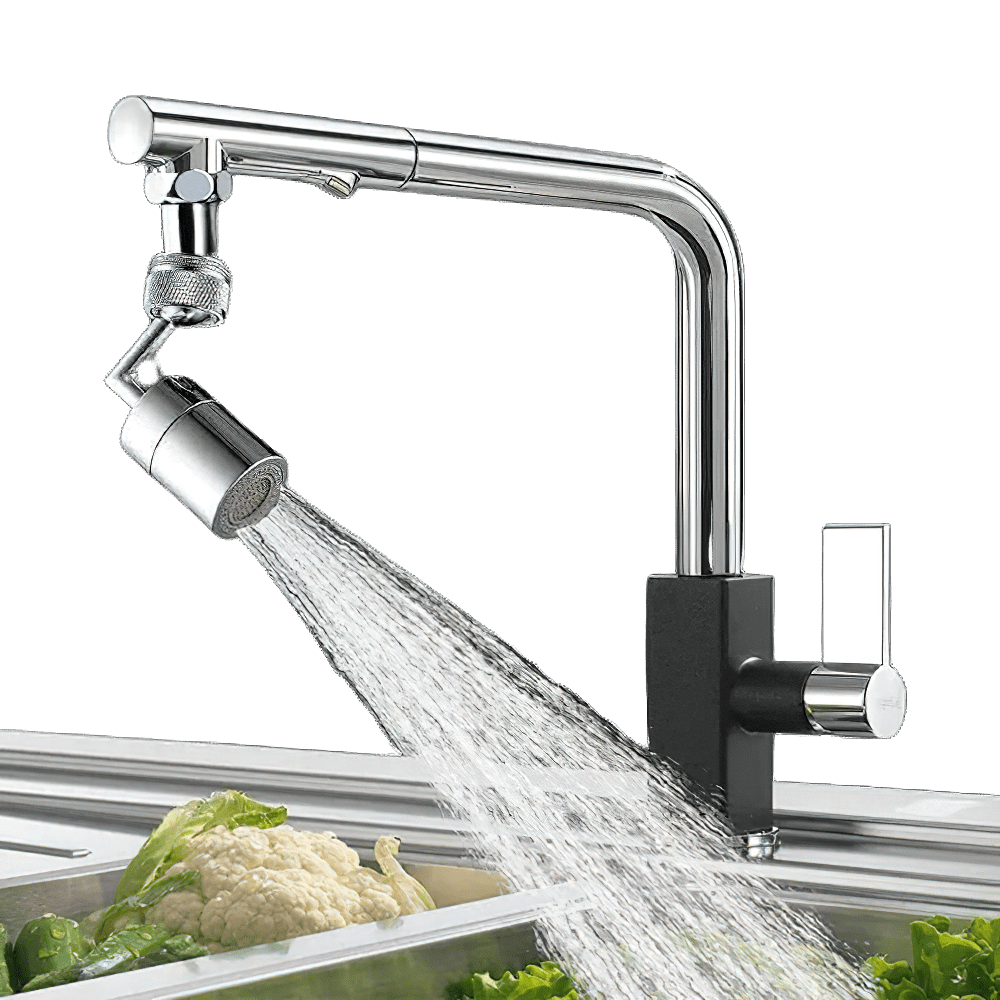 720° roterende tappehoved