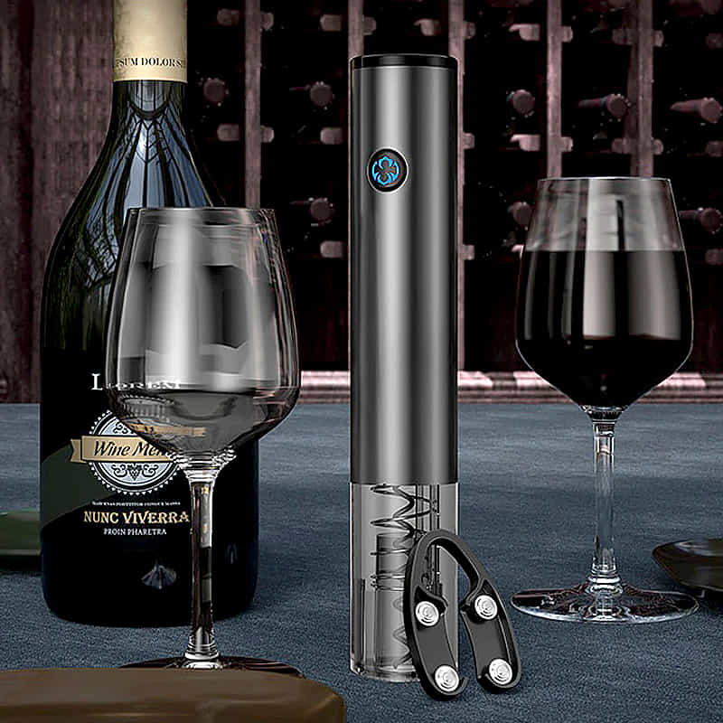 Elektrisk proptrækker og tilbehør