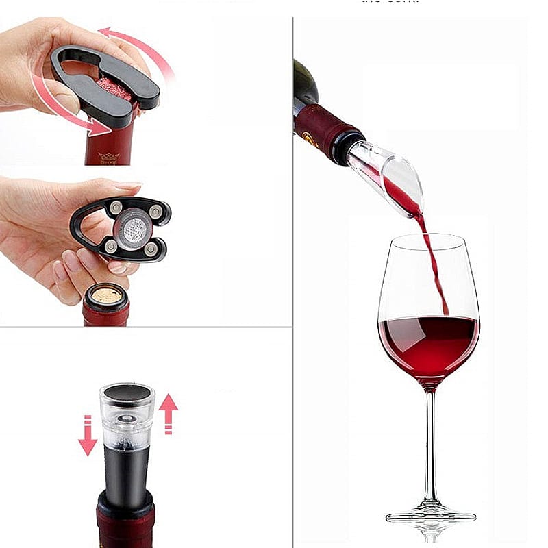 Elektrisk proptrækker og tilbehør