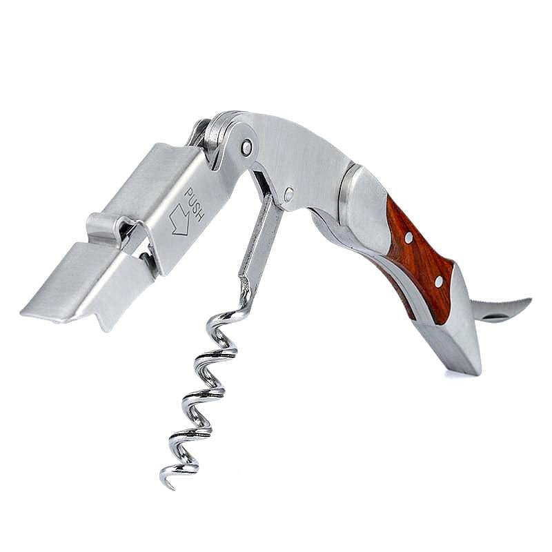 Proptrækker i træ og rustik alene