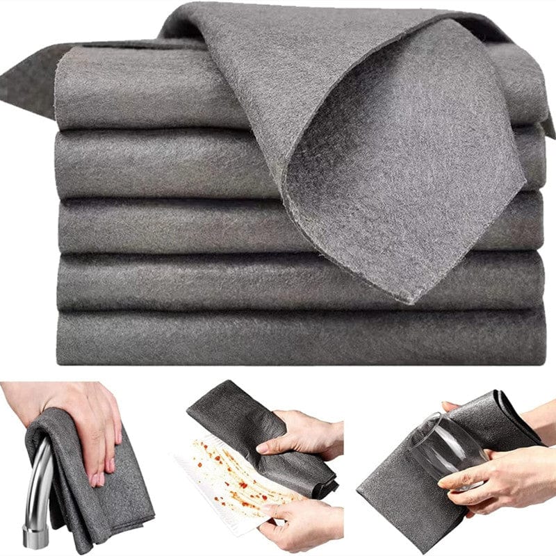 Ultraabsorberende rengøringsklude af mikrofiber