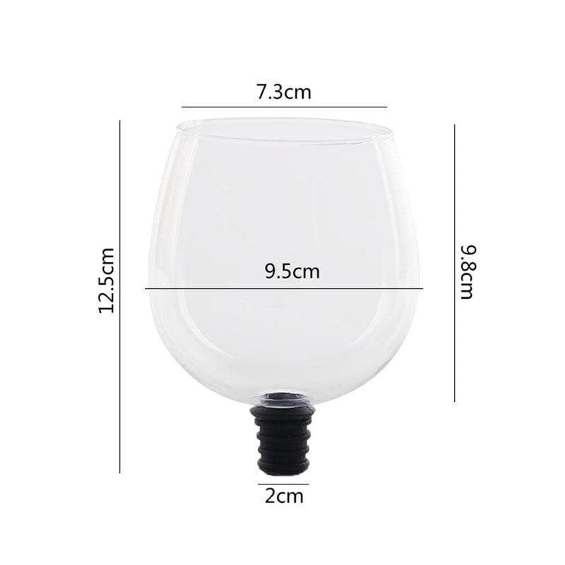 Vinglas til at skrue på