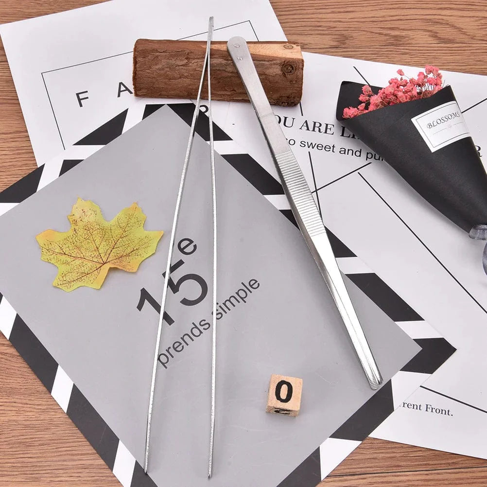 1 stk. køkkenredskab i rustfrit stål grilltang madtang madklemme pincetklemme grillbuffet restaurantværktøj