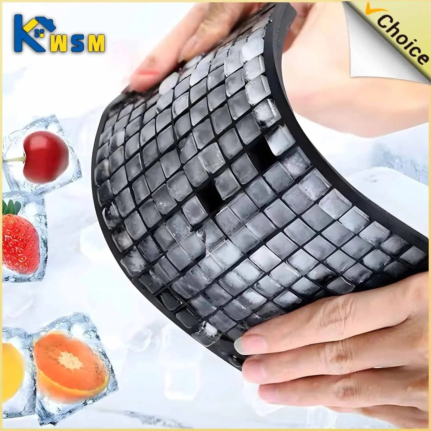 Isterningebakke med 160 rum