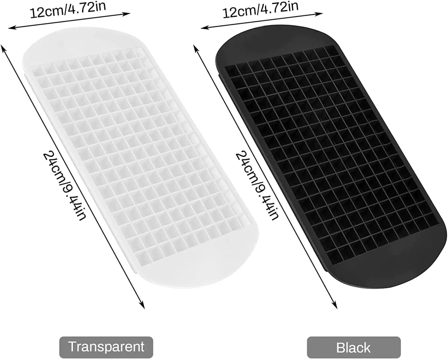 Mini silikone-isterningebakke med 160 riste - isterningefremstilling - grill, cocktail, forfriskning