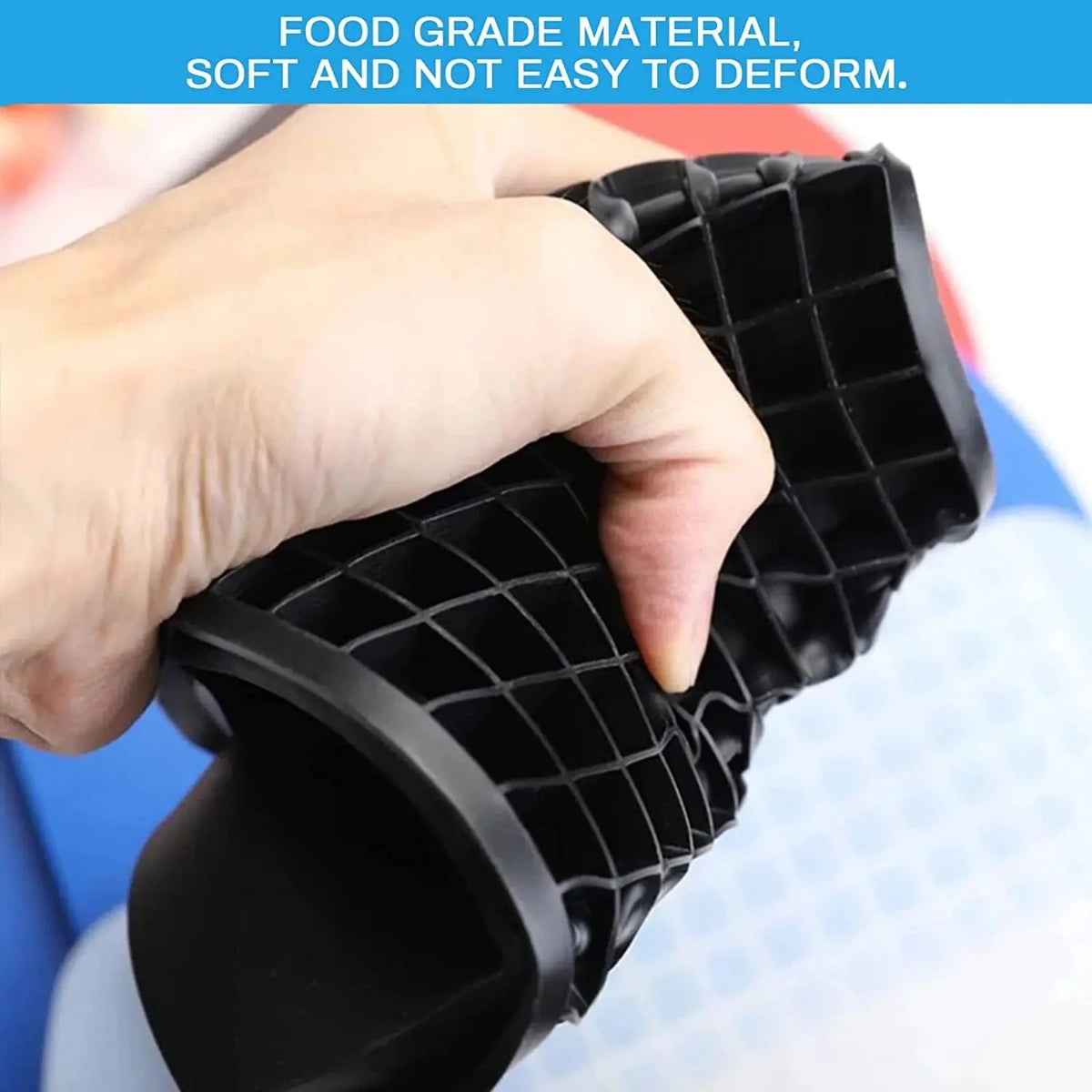 Mini silikone-isterningebakke med 160 riste - isterningefremstilling - grill, cocktail, forfriskning